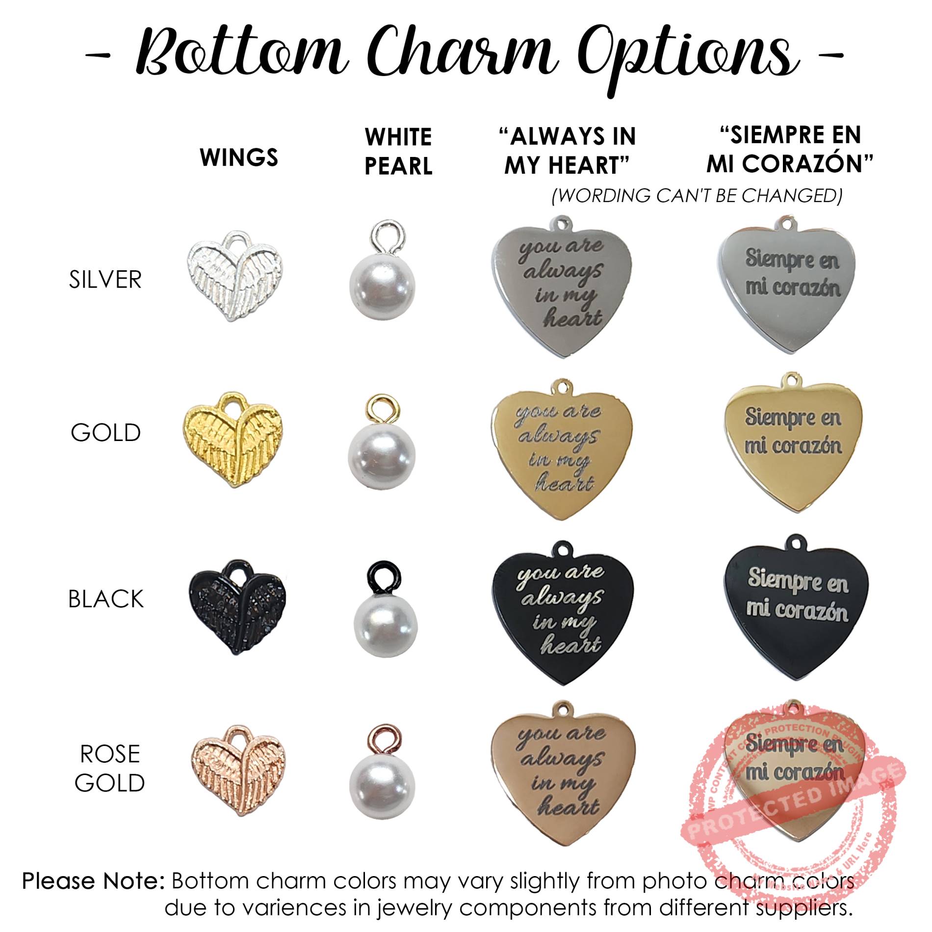 Boutonniere Photo Charm (Oval) - Image 5