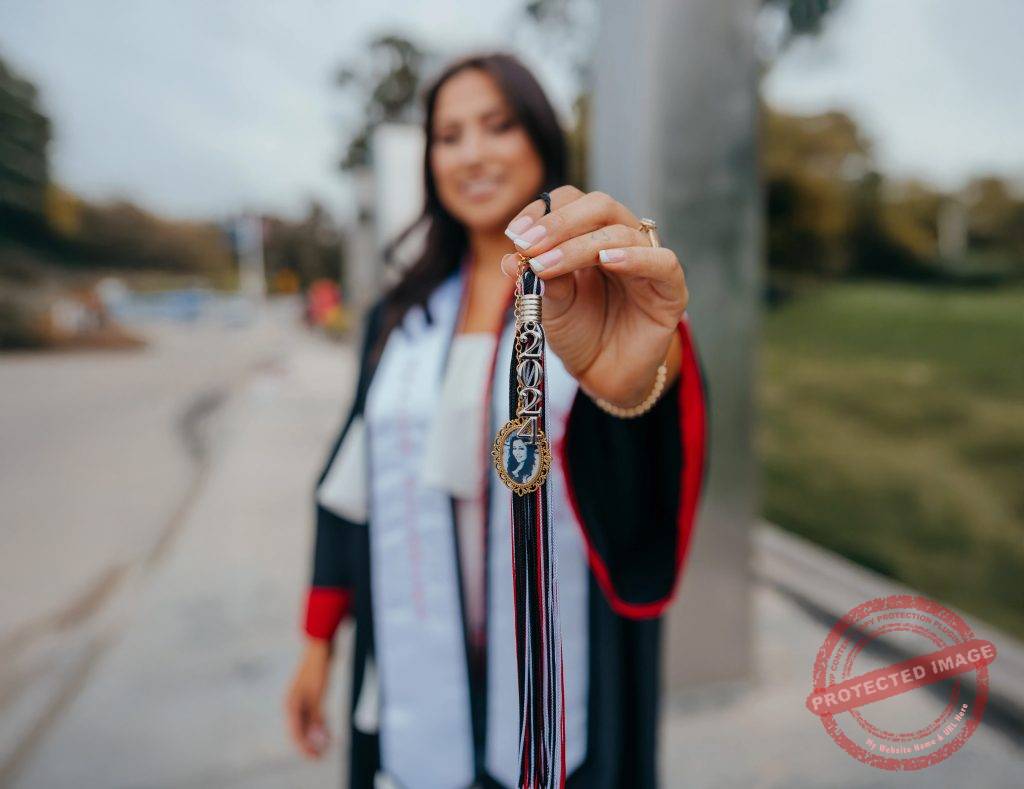 This Graduation Tassel Photo Charm is a customers photo submitted by Madeleine