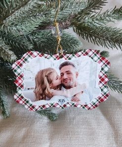 Benelux Rectangle Photo Ornament