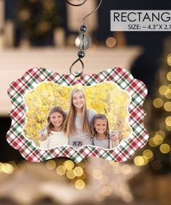 Alternative view of Benelux Rectangle Photo Ornament