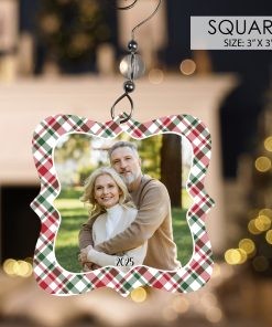 Alternative view of Benelux Square Photo Ornament