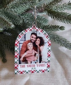 Tag Shaped Photo Ornament