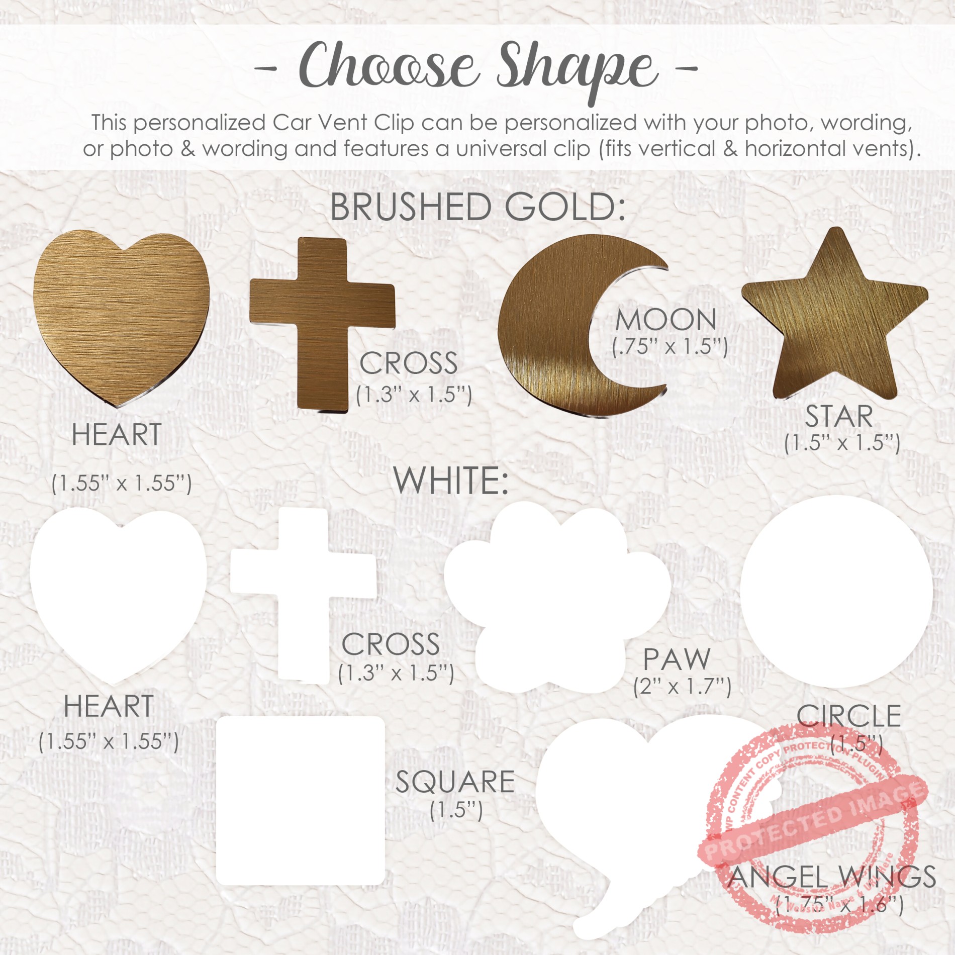 Car Photo Vent Clip - Image 3