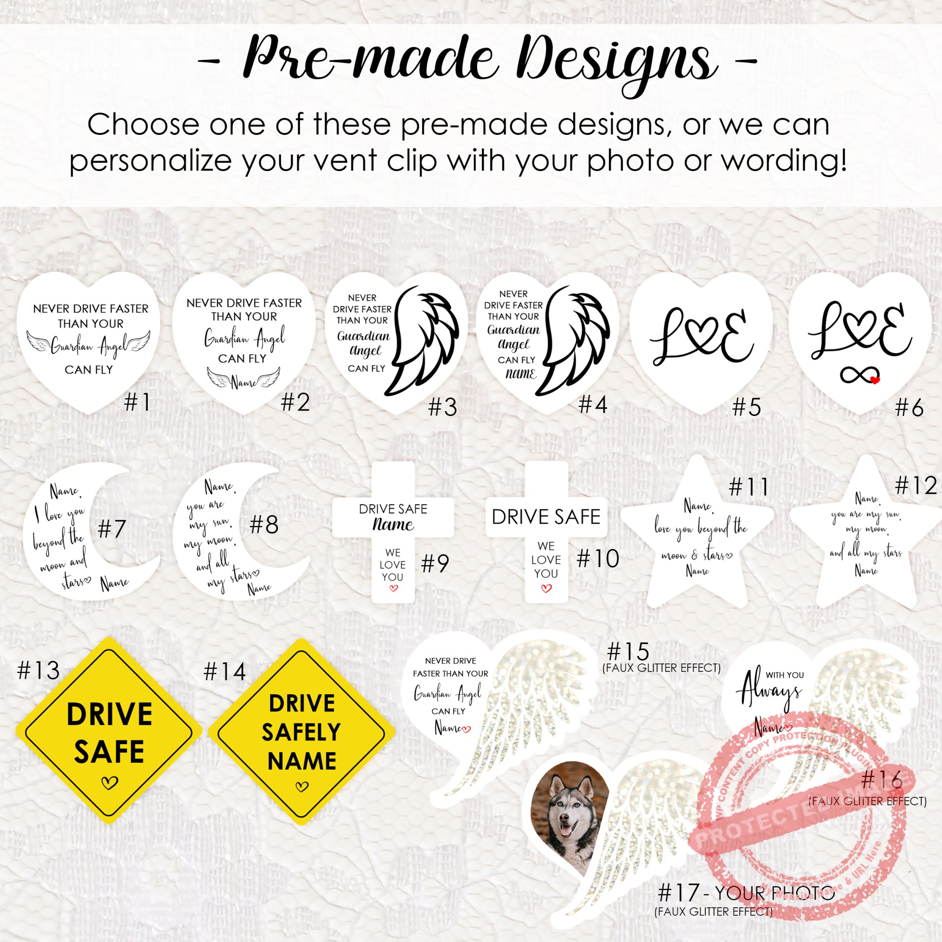 Car Photo Vent Clip - Image 5