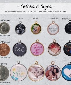 Alternative view of Personalized Photo Charm