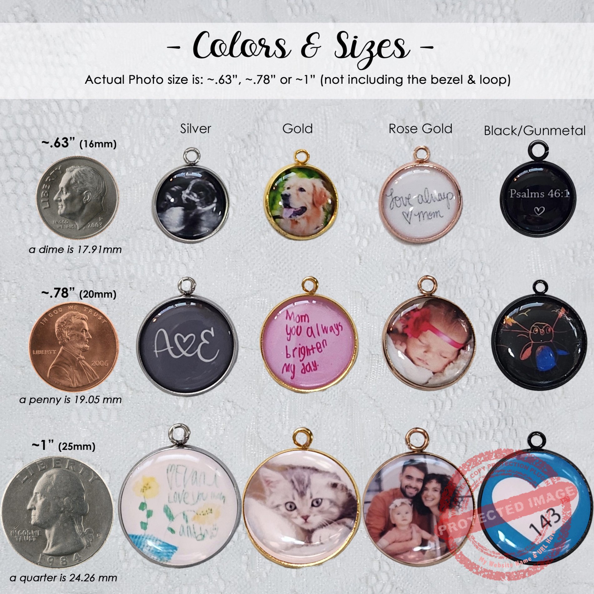 Personalized Photo Charm - Image 2