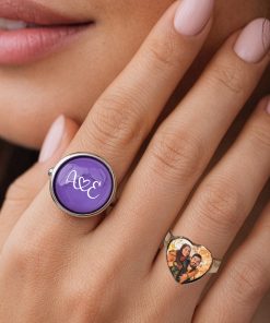 Adjustable Photo Ring (Heart or Circle)