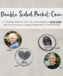 Fingerprint Pocket Coin (Double Sided)