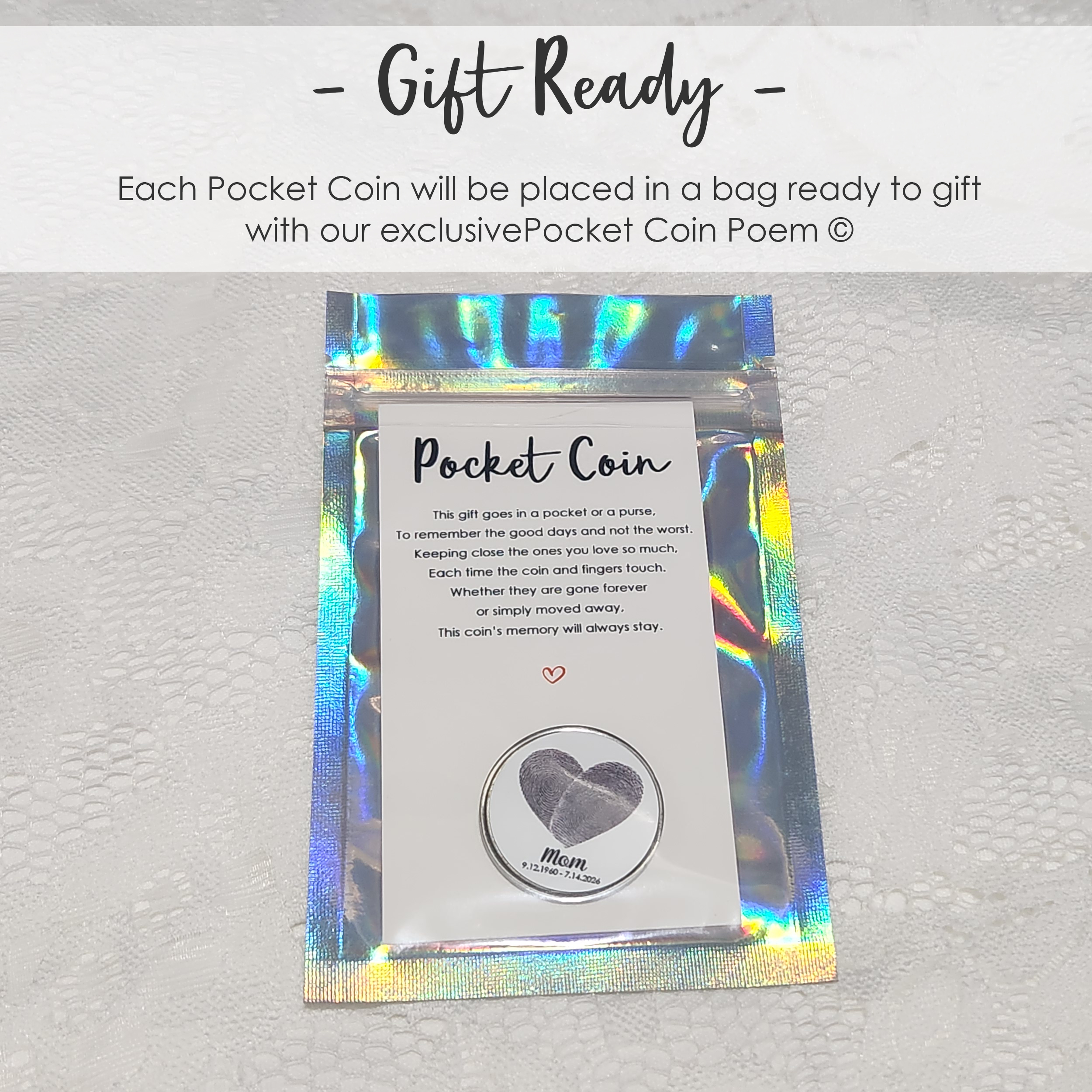 Fingerprint Pocket Coin (Double Sided) - Image 4