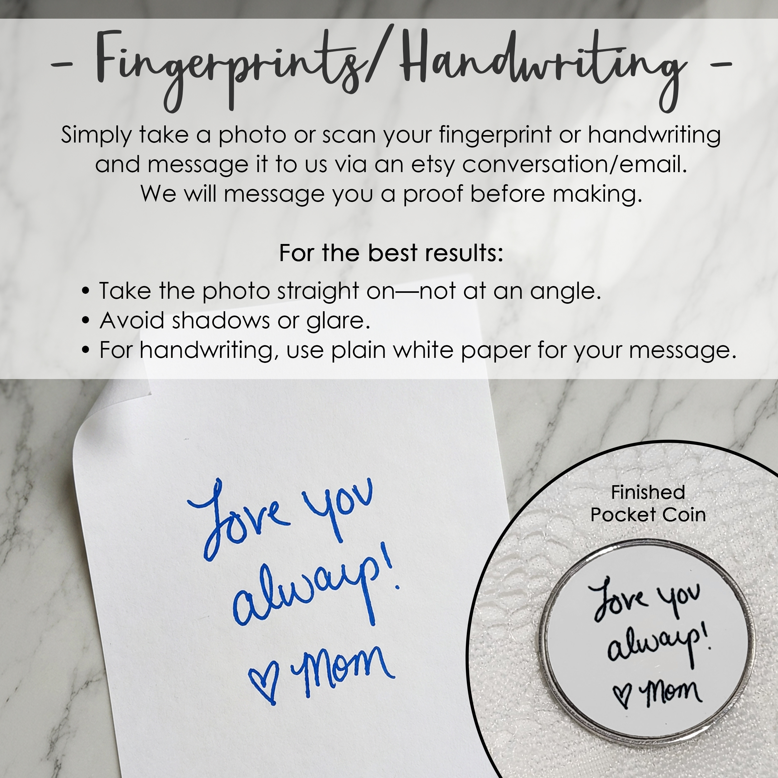 Fingerprint Pocket Coin (Double Sided) - Image 3